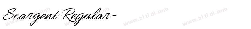Scargent Regular字体转换 Scargent Regular字体转换